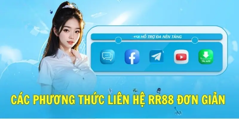 Các kênh hỗ trợ khách hàng/ liên hệ RR88